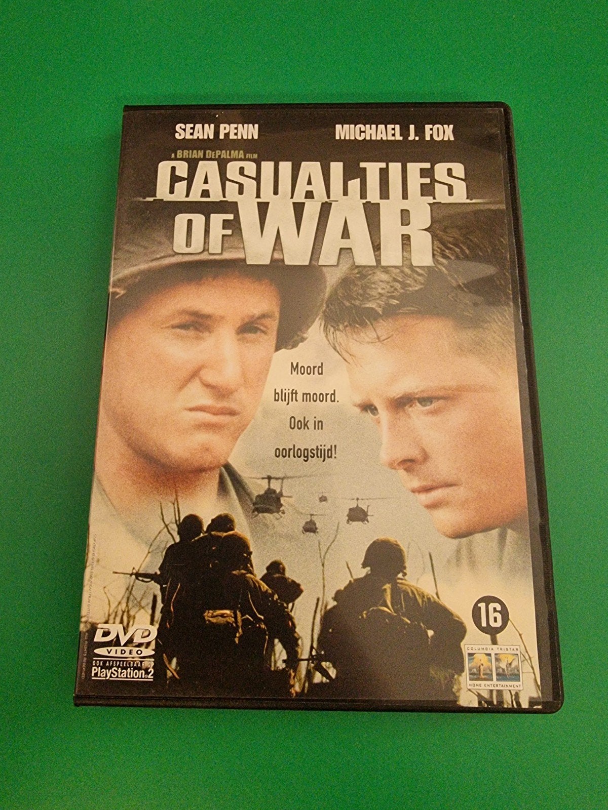 Casualties of War DVD - Sean Penn & Michael J. Fox, Vanaf 16 jaar, Ophalen of Verzenden, Zo goed als nieuw, Waargebeurd drama