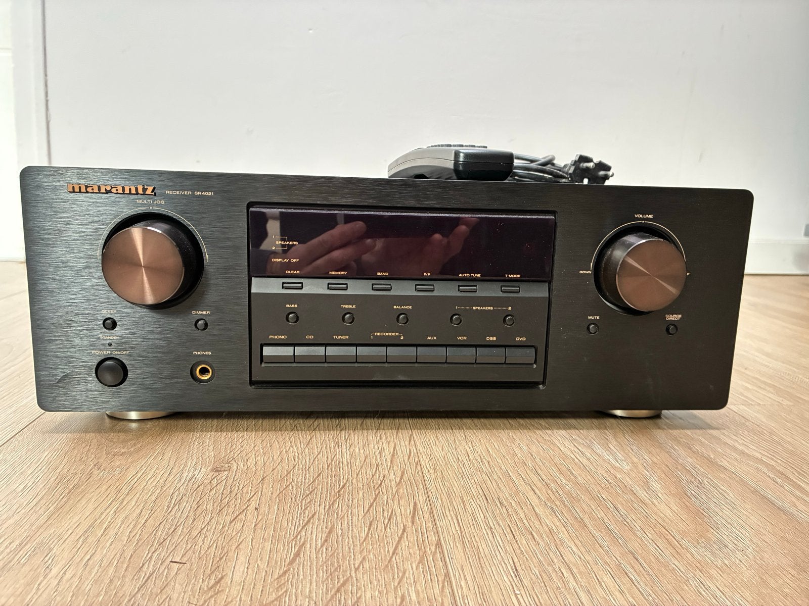 Marantz SR4021 Stereo Receiver met afstandsbediening, Marantz, Ophalen of Verzenden, Zo goed als nieuw, 60 tot 120 watt