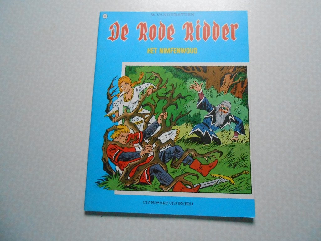 Rode ridder 66 Het nimfenwoud 1975 1 ste druk., Willy Vandersteen, Eén stripboek, Nieuw, Ophalen of Verzenden