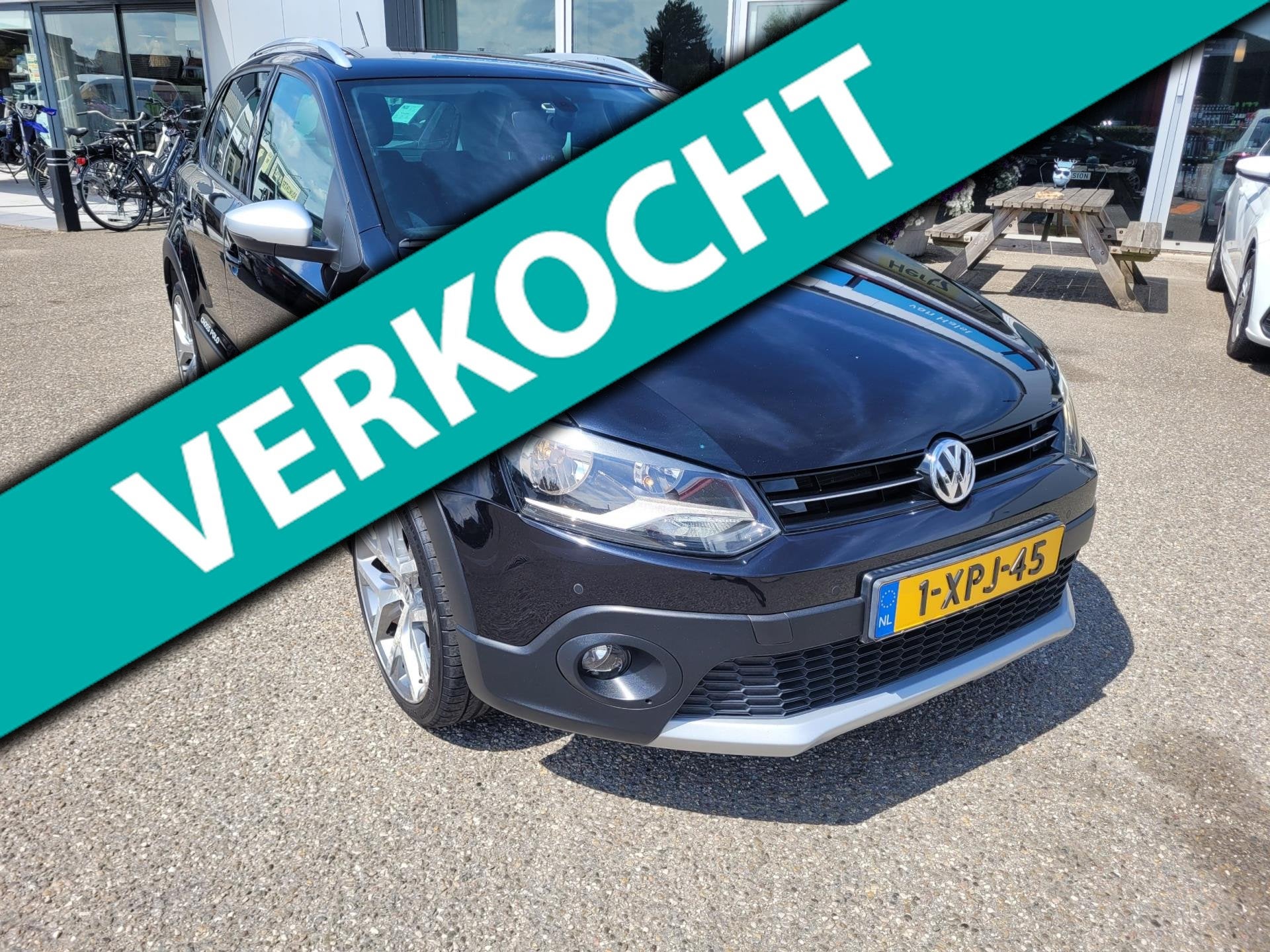 Volkswagen Polo 1.2 TSI Cross, Stof, Gebruikt, Euro 6, Origineel Nederlands