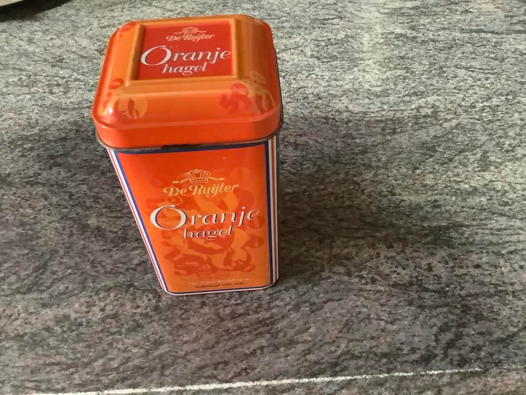 vintage verzamelblik van De Ruijter, Ophalen of Verzenden, Gebruikt, Overige