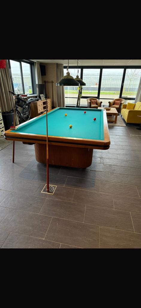 Wedstrijd biljart Wilhelmina compleet, Sport en Fitness, Ophalen, Gebruikt, Biljarttafel