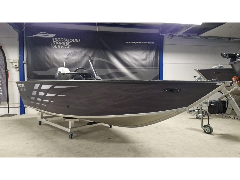 Brema Fishing Pro 450/480/500 Console, 5 m, Zo goed als nieuw, Aluminium, 50 tot 70 pk