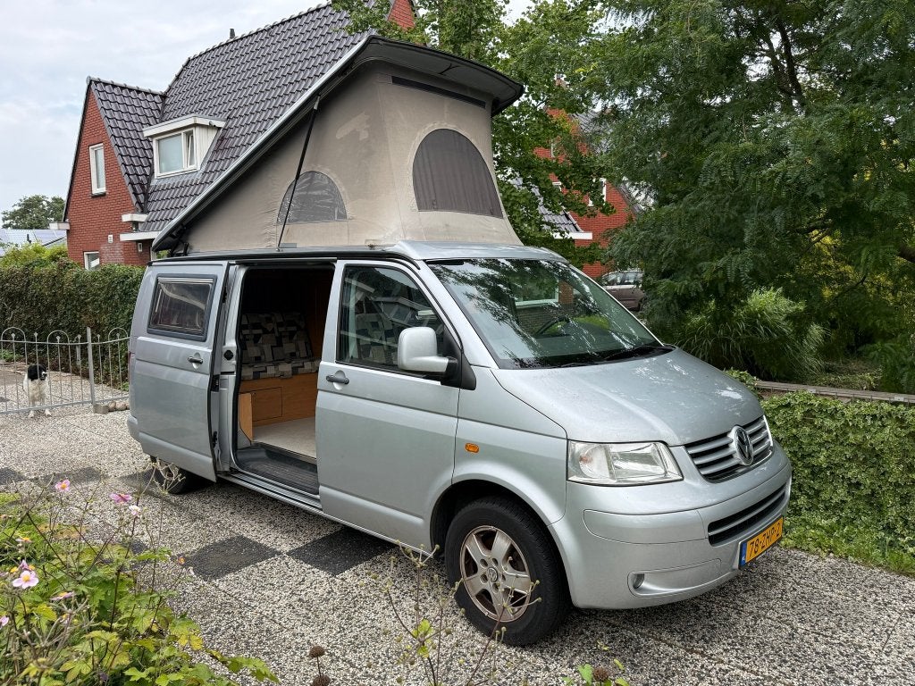 VW Transporter camper verlengd, Buscamper of Camperbus, Volkswagen, Vloeistofverwarming, 7 tot 12 maanden geleden
