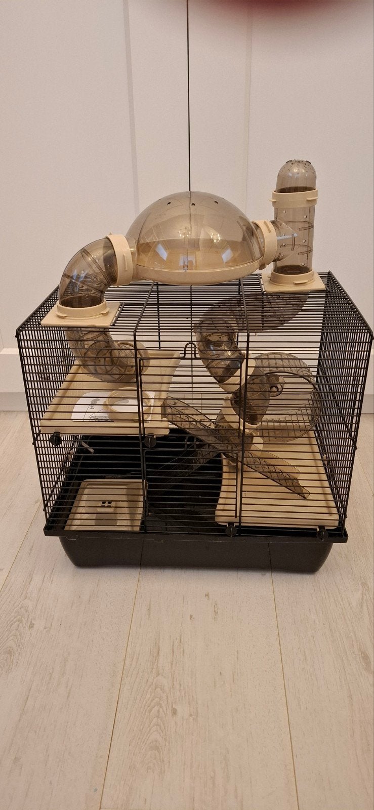 Hamsterkooi Rocky Plus – compleet incl. drinkfles & bal, Dieren en Toebehoren, Kooi, Gebruikt, Minder dan 75 cm, Hamster