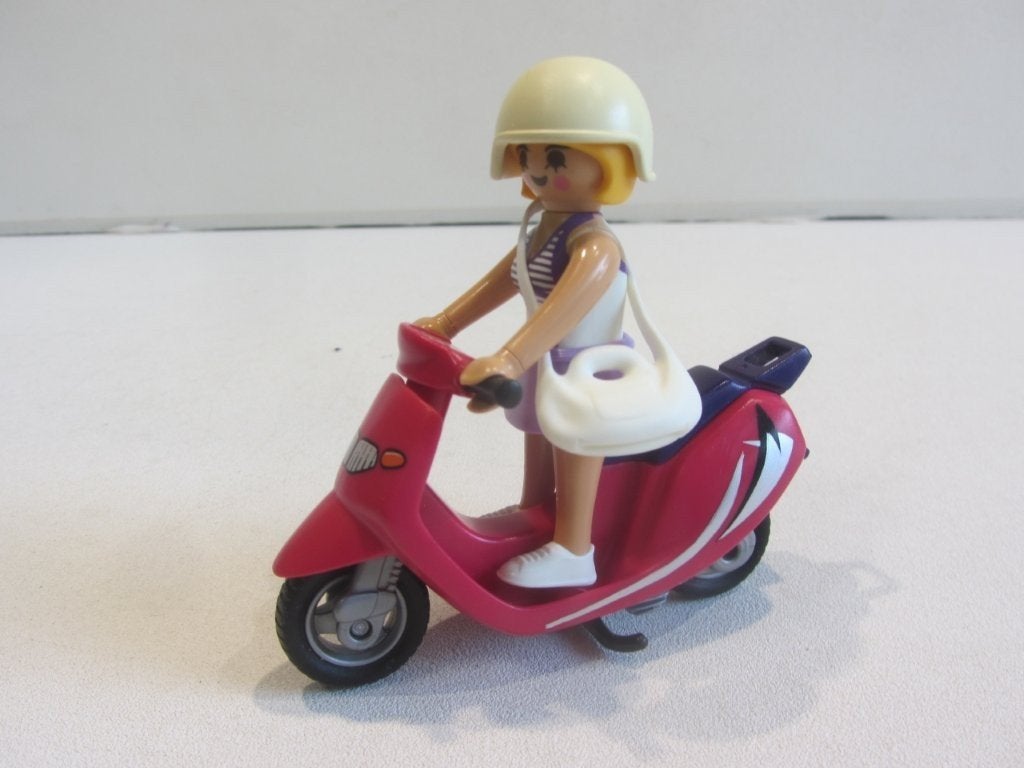 Playmobil Zomers meisje met scooter, Ophalen of Verzenden, Gebruikt, Losse onderdelen