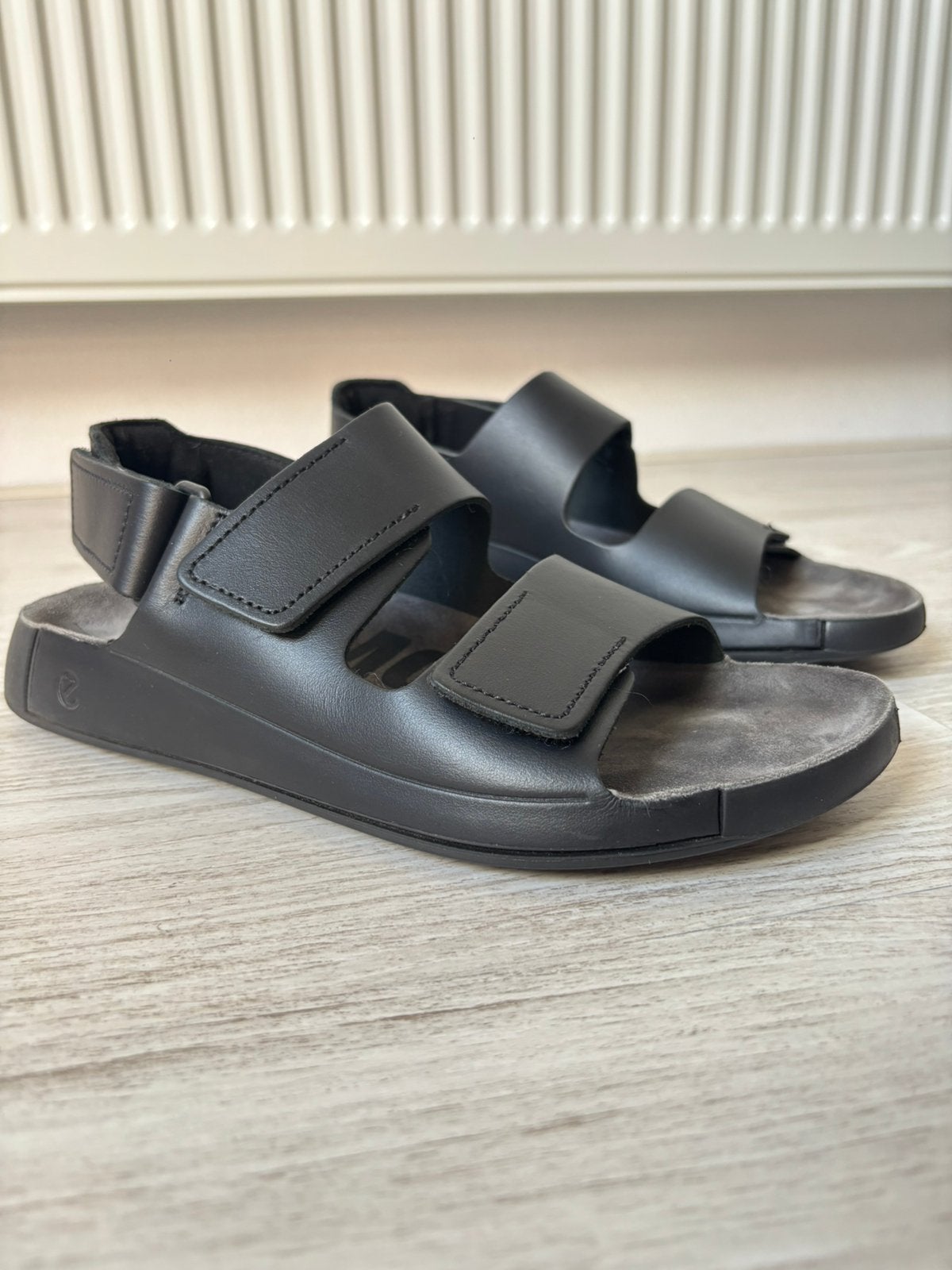 ECCO Cozmo sandalen heren maat 39, Ophalen of Verzenden, Zo goed als nieuw, Zwart, Sandalen