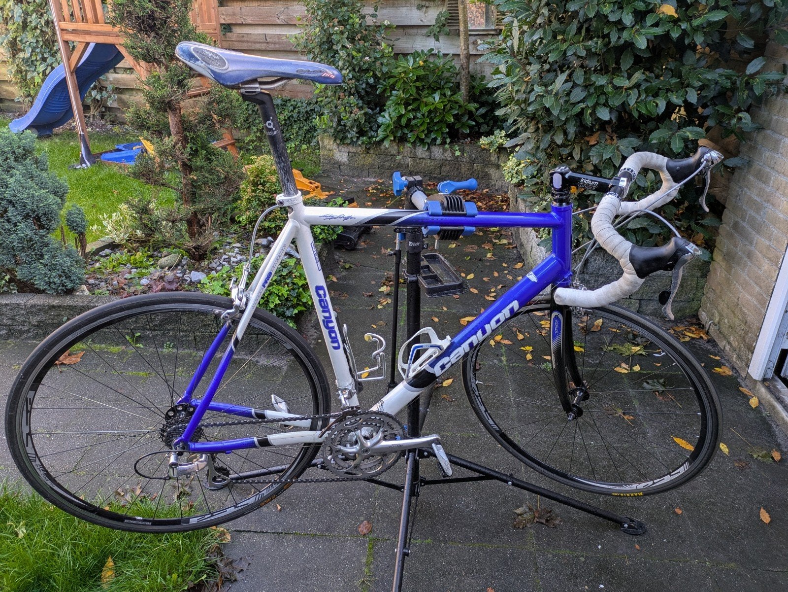 Canyon racefiets Shimano Ultegra/Dura-Ace + carbon voorvork, Fietsen en Brommers, Overige merken, 28 inch, Gebruikt, Aluminium