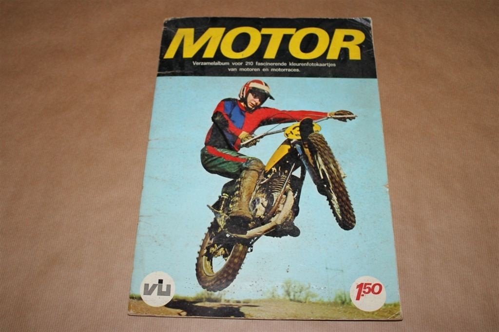 Plaatjesalbum - Motor - - 1973, Boeken, Ophalen of Verzenden, Gelezen