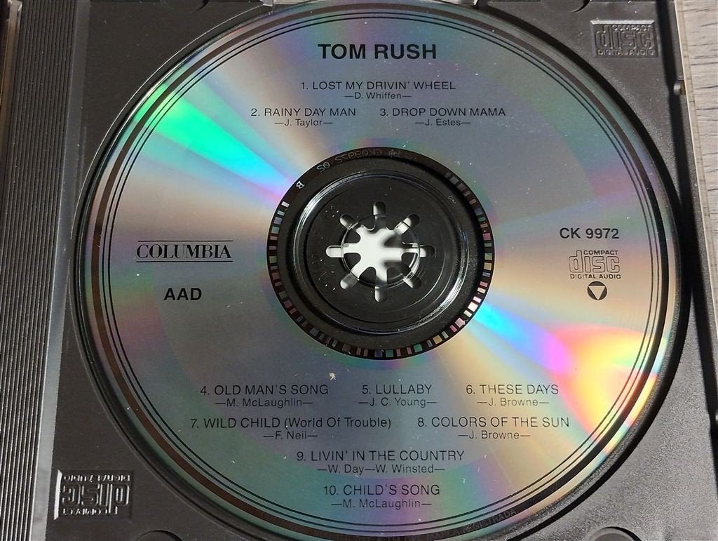 Tom Rush - Tom Rush, Ophalen of Verzenden, Zo goed als nieuw, Folk