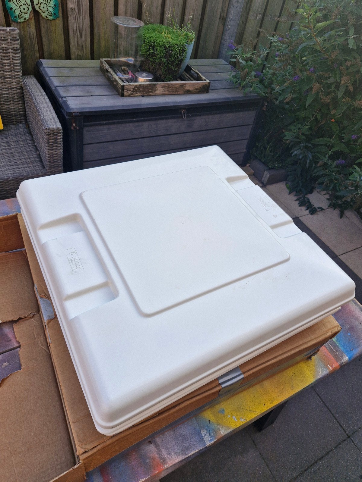 fiamma vent 50 dakraam met rollo en hor., Ophalen of Verzenden, Nieuw
