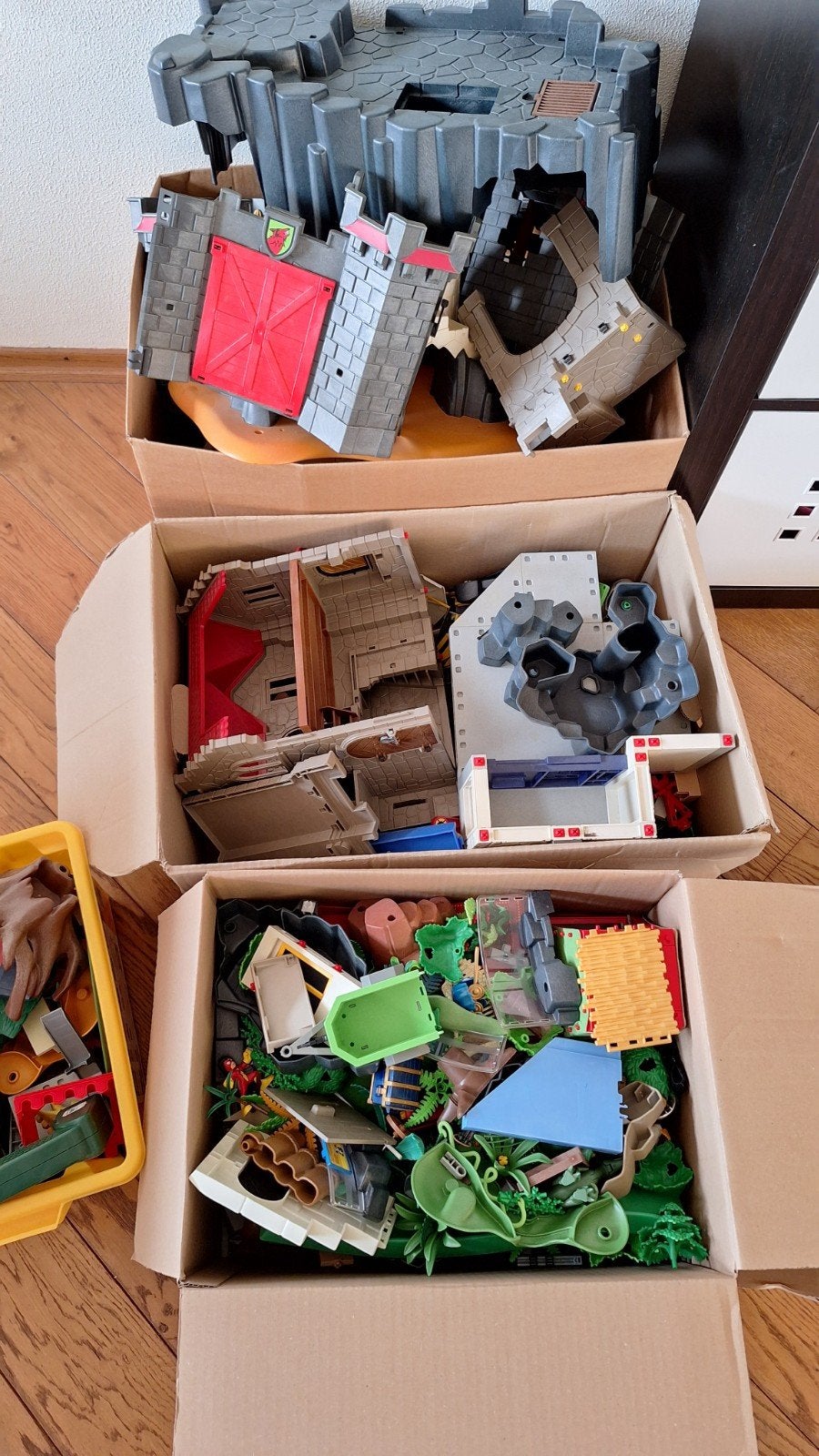 Grote partij Playmobil: Kasteel, Politie, Ambulance, Jungle, Ophalen, Gebruikt