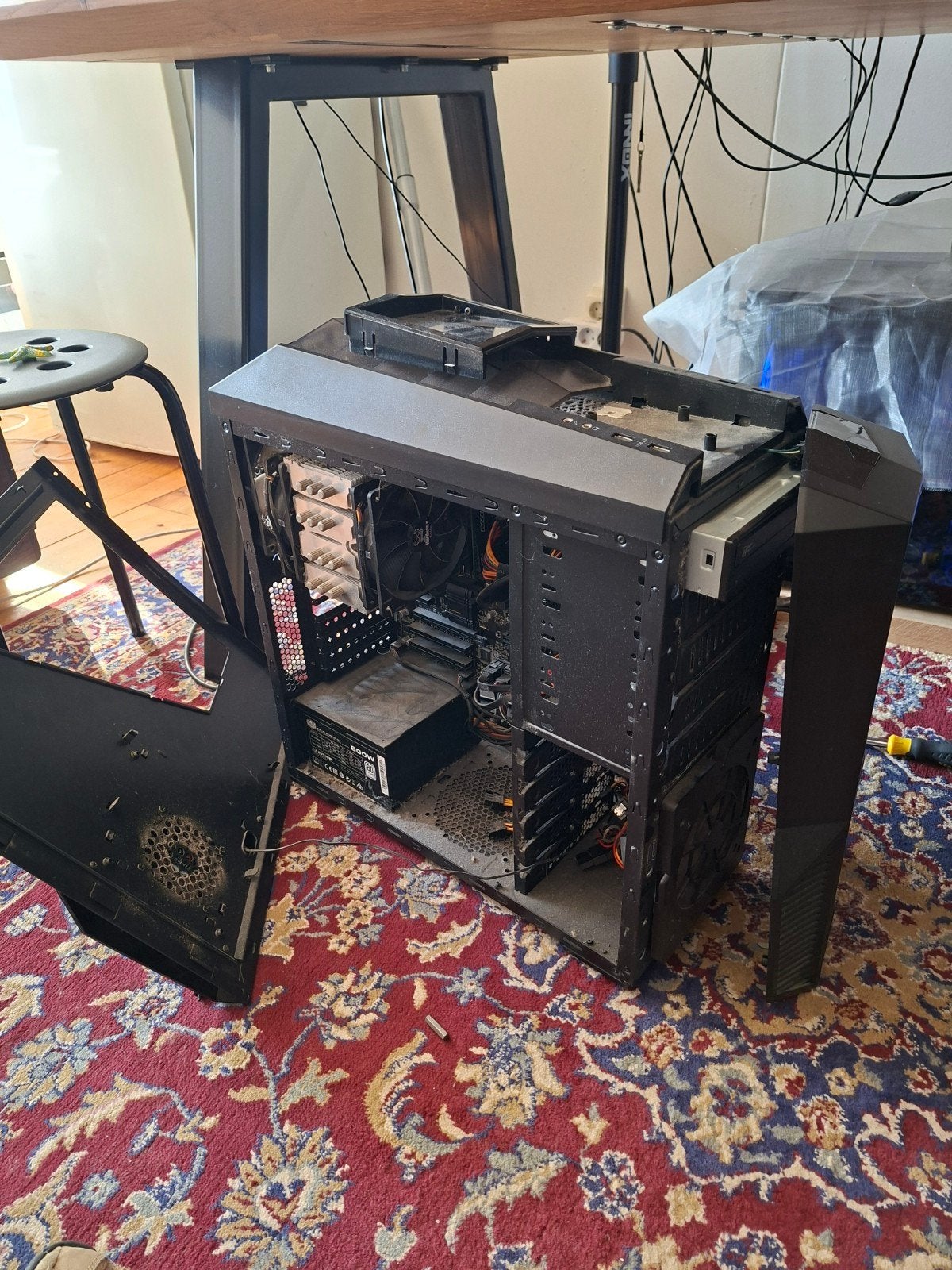 Oude PC + Onderdelen, Ophalen of Verzenden, Gebruikt