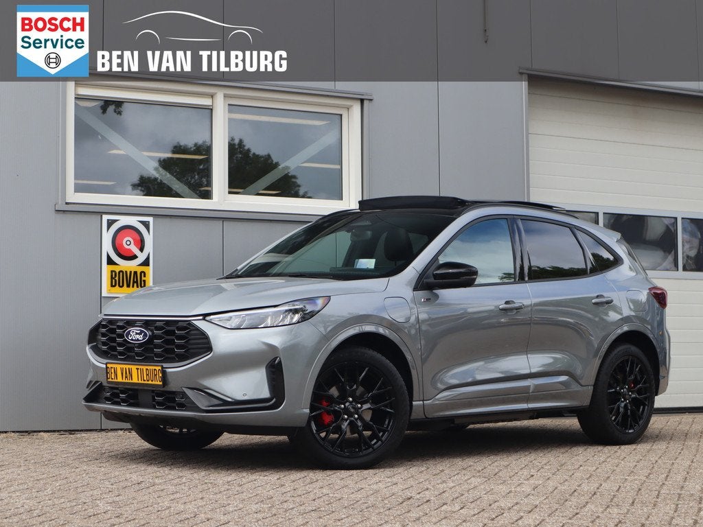 Ford Kuga 2.5 PHEV ST-Line X / Black Pack / Pano / 20 inch /, Auto's, Ford, Bedrijf, Te koop, Kuga, 360° camera, ABS, Achteruitrijcamera