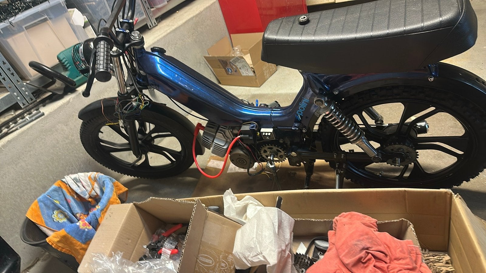 Tomos A3/A35 Project - Professioneel gespoten, veel nieuwe o, Ophalen, Gebruikt, Maximaal 45 km/u