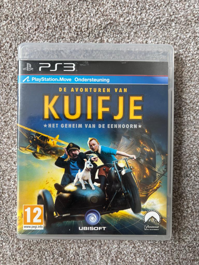 Kuifje: Het Geheim van de Eenhoorn PS3, 2 spelers, Eén computer, Zo goed als nieuw, Vanaf 12 jaar