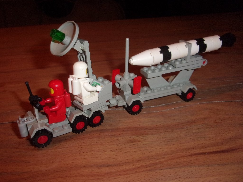 Lego Space 462-1 / 897-1 Mobile Rocket Launcher uit 1979 (2), Gebruikt, Lego, Ophalen of Verzenden, Space