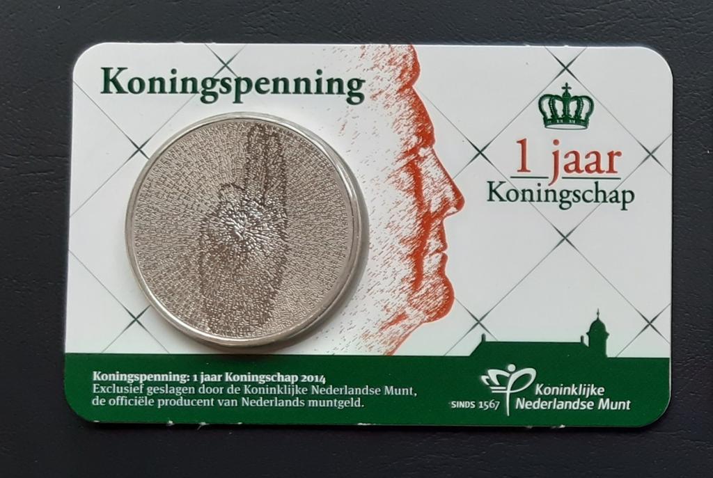 Coincard 2014 " Koningspenning", Ophalen
