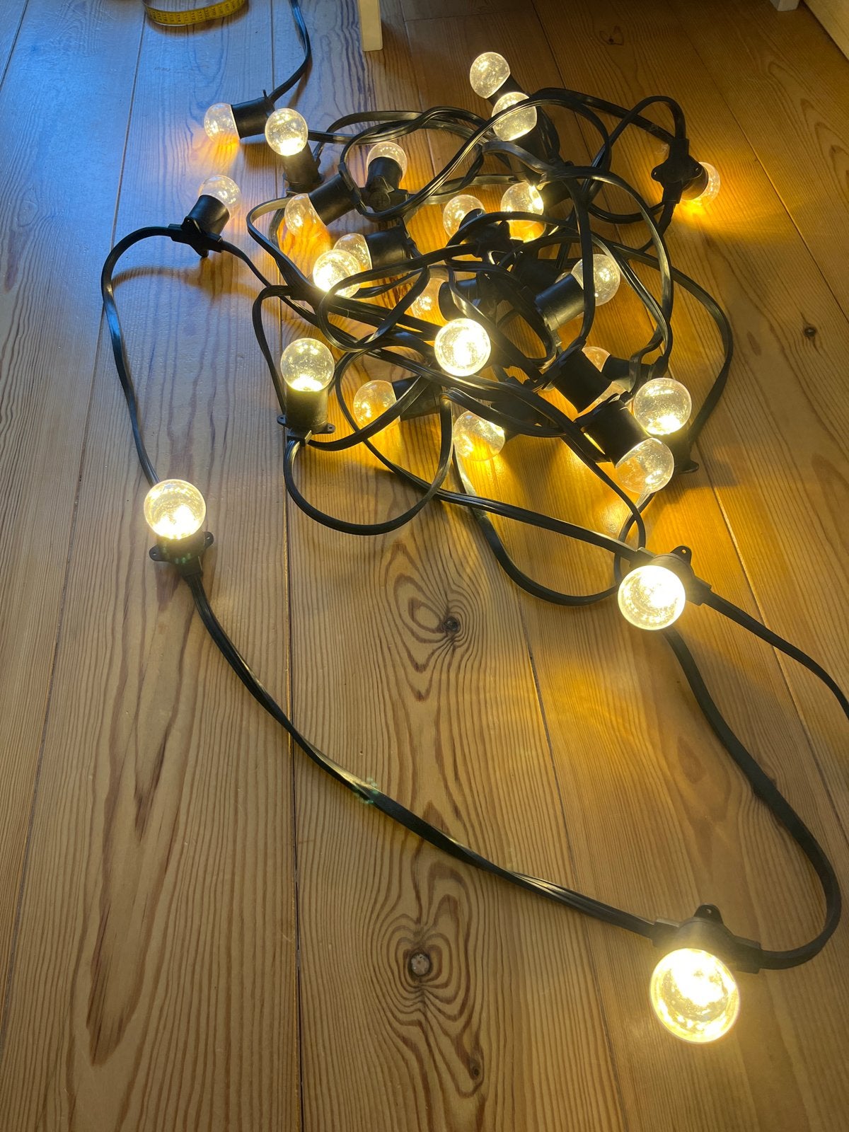 Lichtslang voor buiten - 28 lampjes, 50cm tussenruimte, Kunststof, Minder dan 50 watt, Overige typen, Nieuw