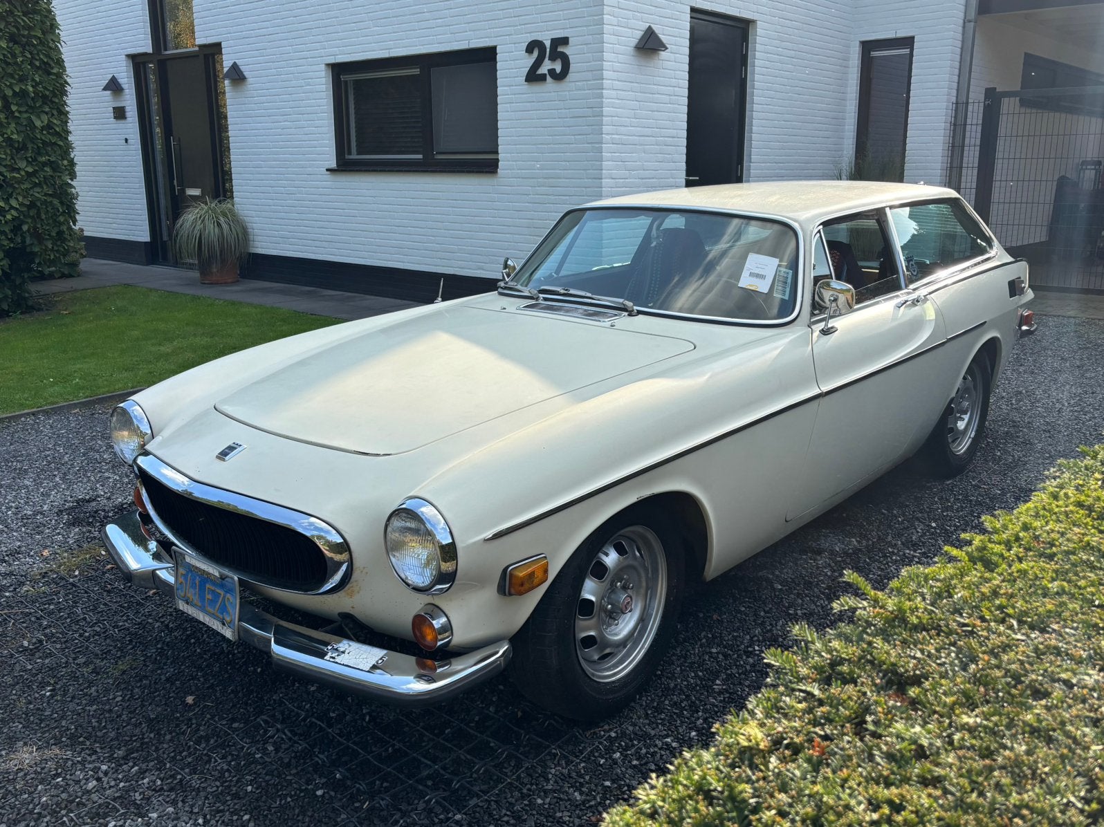 Volvo P1800 ES California White 1972 origineel handbak OD, Auto's, Wit, Handgeschakeld, Particulier, Volvo