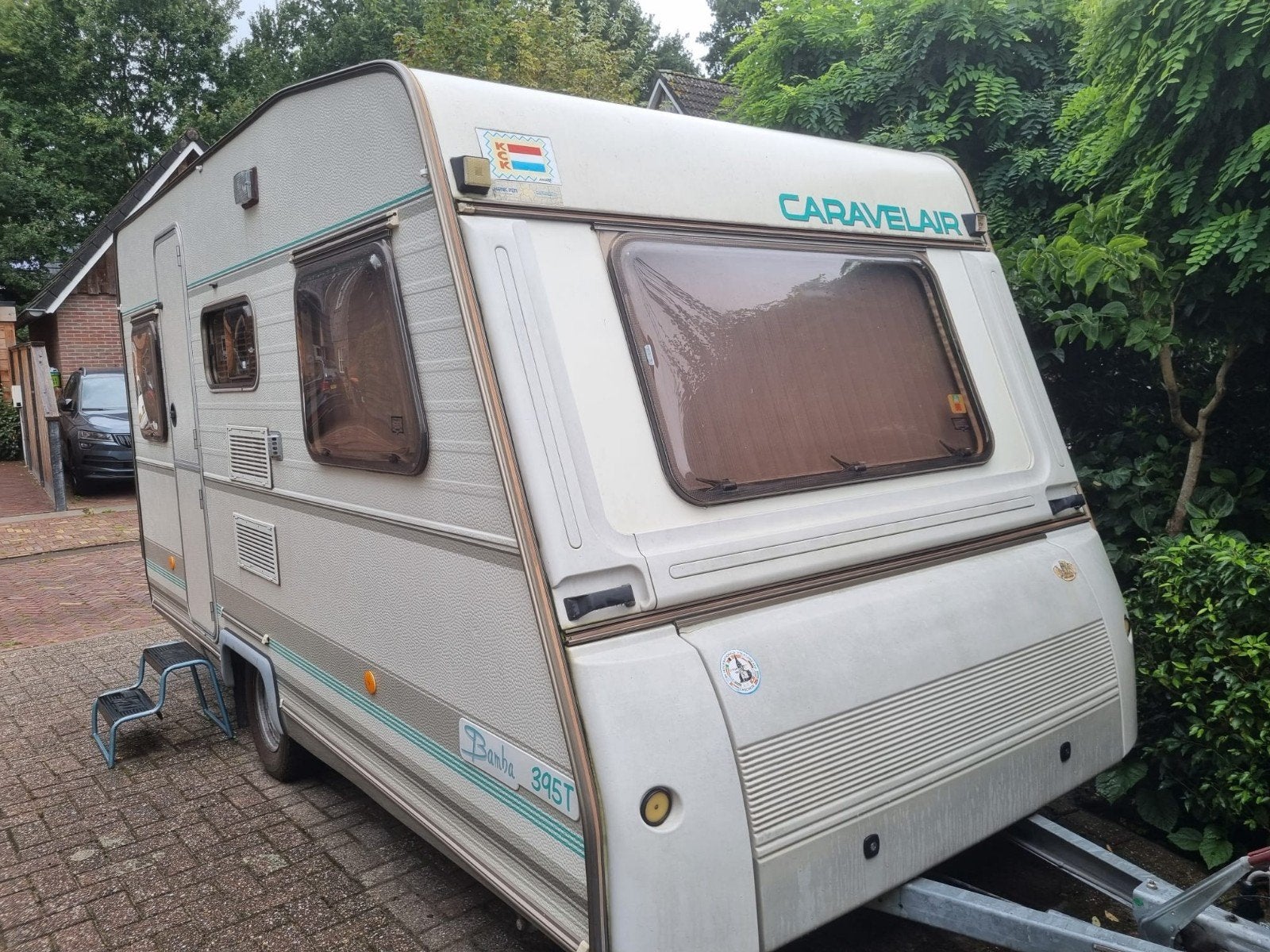 caravan caravelair met voortent., Koelkast, Standaardzit, Particulier, 500 - 750 kg
