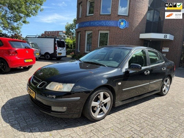 Saab 9-3 Sport Sedan 1.8t Linear Business /bj.2005 / kleur:, Auto's, Saab, Stof, Gebruikt, 4 cilinders, Zwart