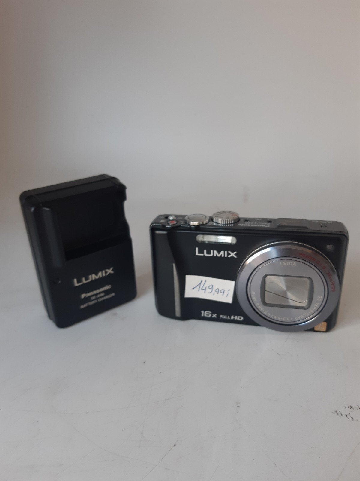 Panasonic Lumix DMC-TZ20 Compactcamera met GPS en Oplader, Gebruikt, Oplader, Ophalen of Verzenden, Compactcamera