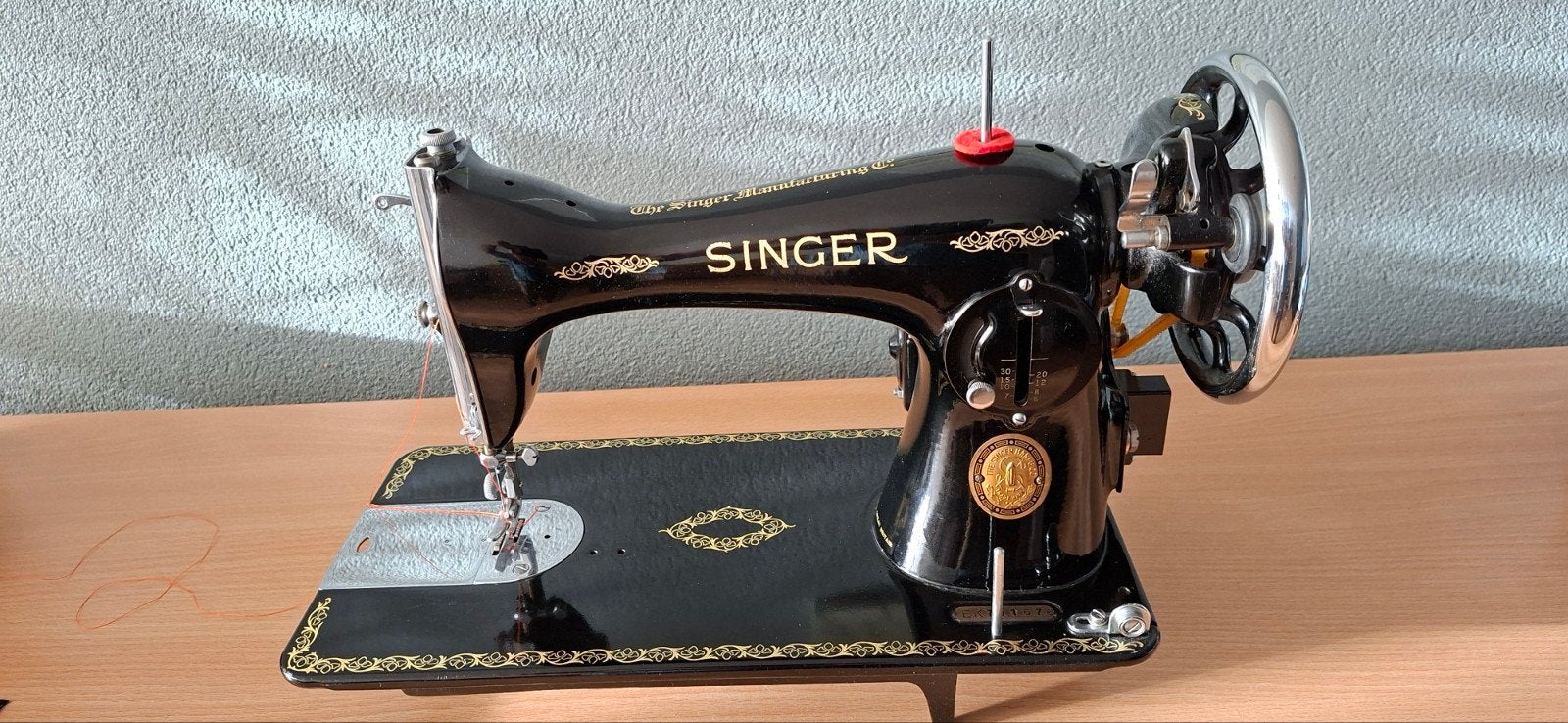Singer 15/91 Naaimachine colectors item Nieuwstaat !!, Ophalen, Zo goed als nieuw, Naaimachine, Singer