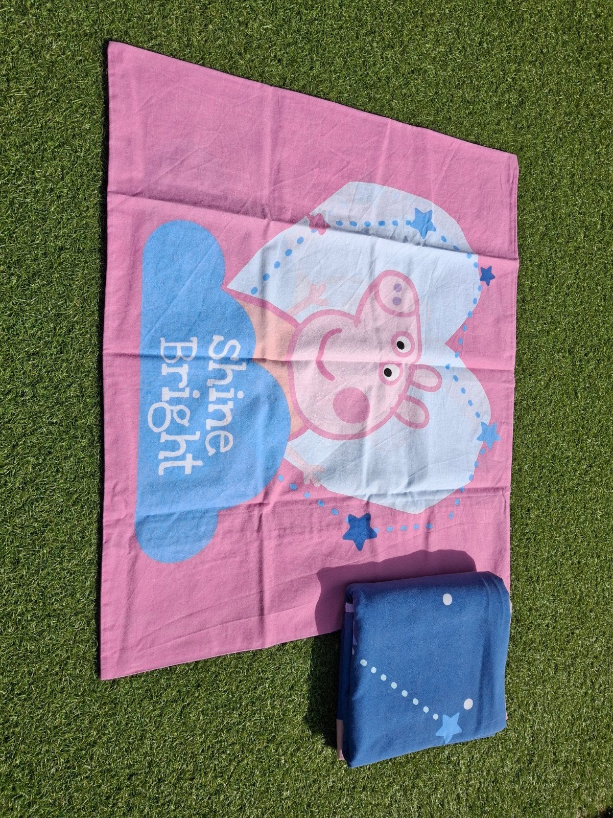 Dekbedovertrek Peppa Pig, Gebruikt, Jongetje of Meisje, Ophalen of Verzenden, Dekbedovertrek