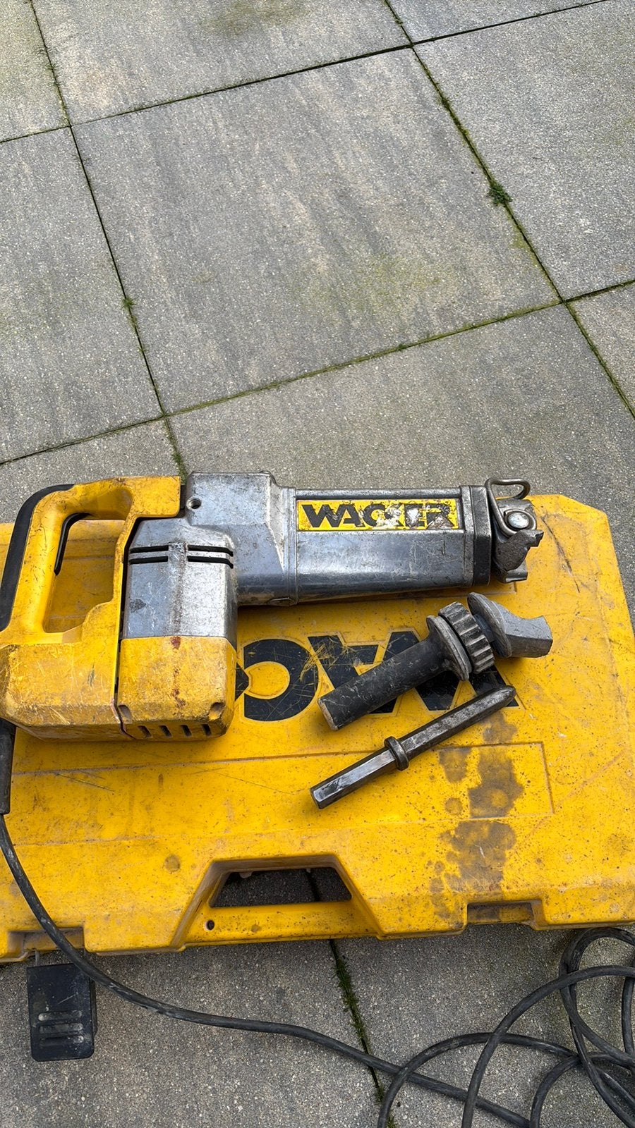 Wacker sloophamer, Ophalen of Verzenden, Zo goed als nieuw, 1200 watt of meer, 70 mm of meer