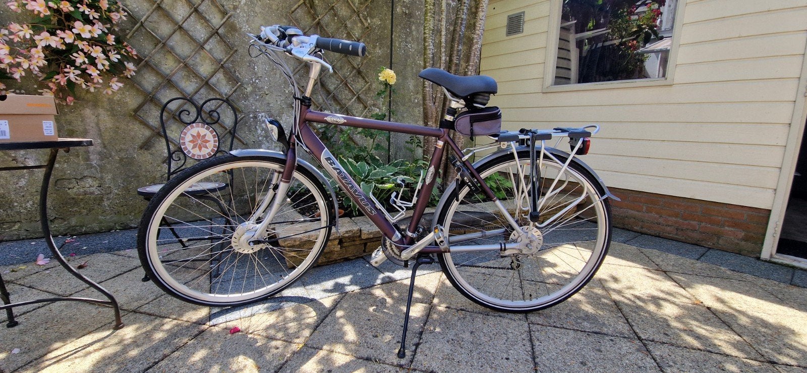 Batavus Kayenta Herenfiets - Zeer weinig gebruikt, Fietsen en Brommers, Ophalen, Versnellingen, Batavus, Trommelrem