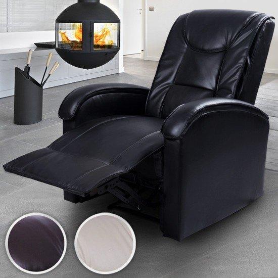 Erg Comfortabele Relaxstoel / TV-Stoel / Ligstoel. Zwart, Nieuw, 75 tot 100 cm, Ophalen of Verzenden, Overige materialen