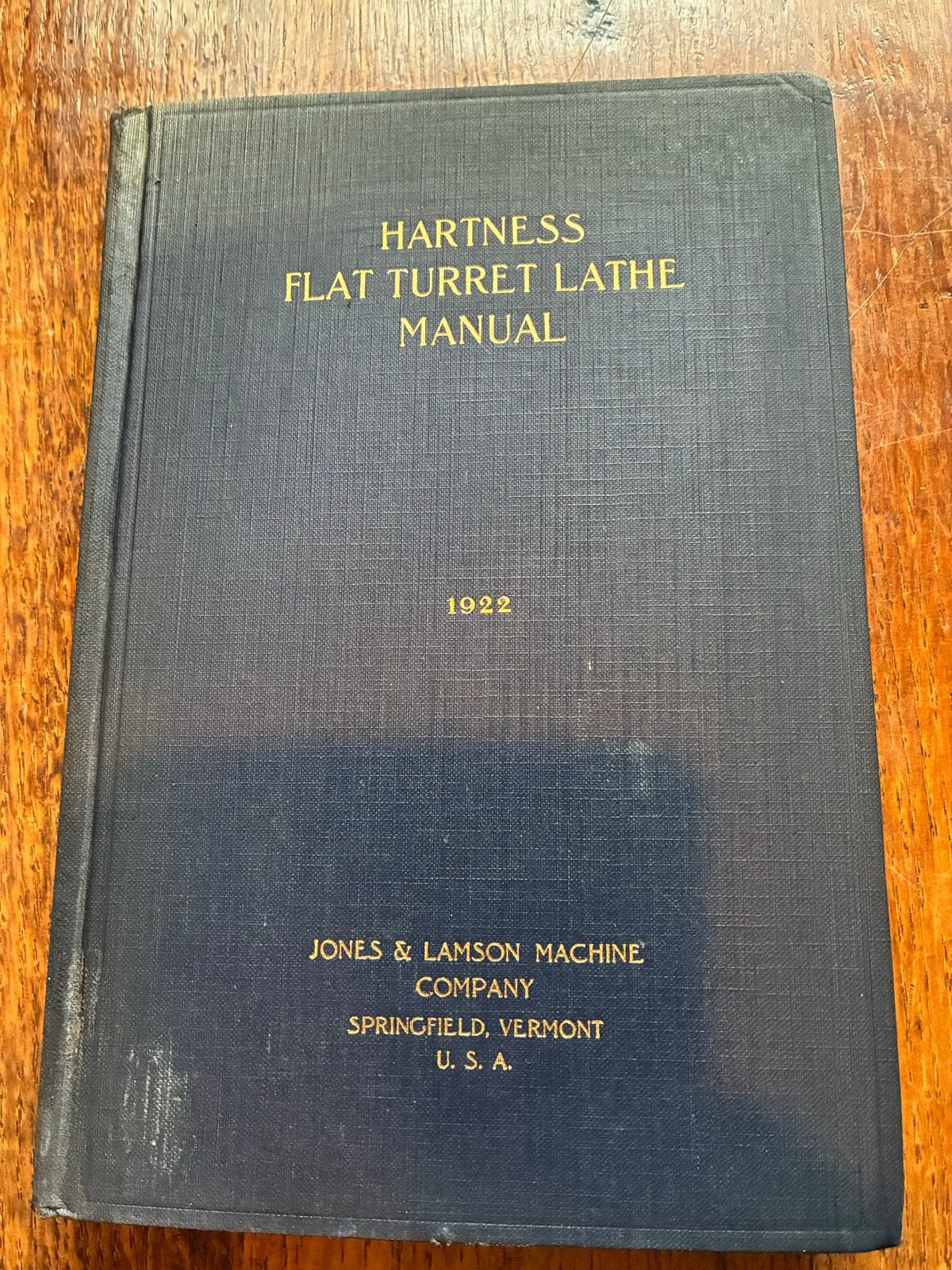 Hartness Flat Turret Lathe Manual 1922, Boeken, Ophalen of Verzenden, Gelezen, Werktuigbouwkunde