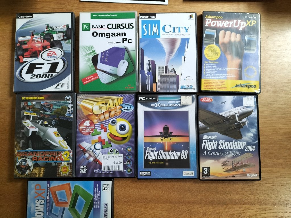 CD-rom spellen. Nostalgie, Ophalen of Verzenden, Overige typen