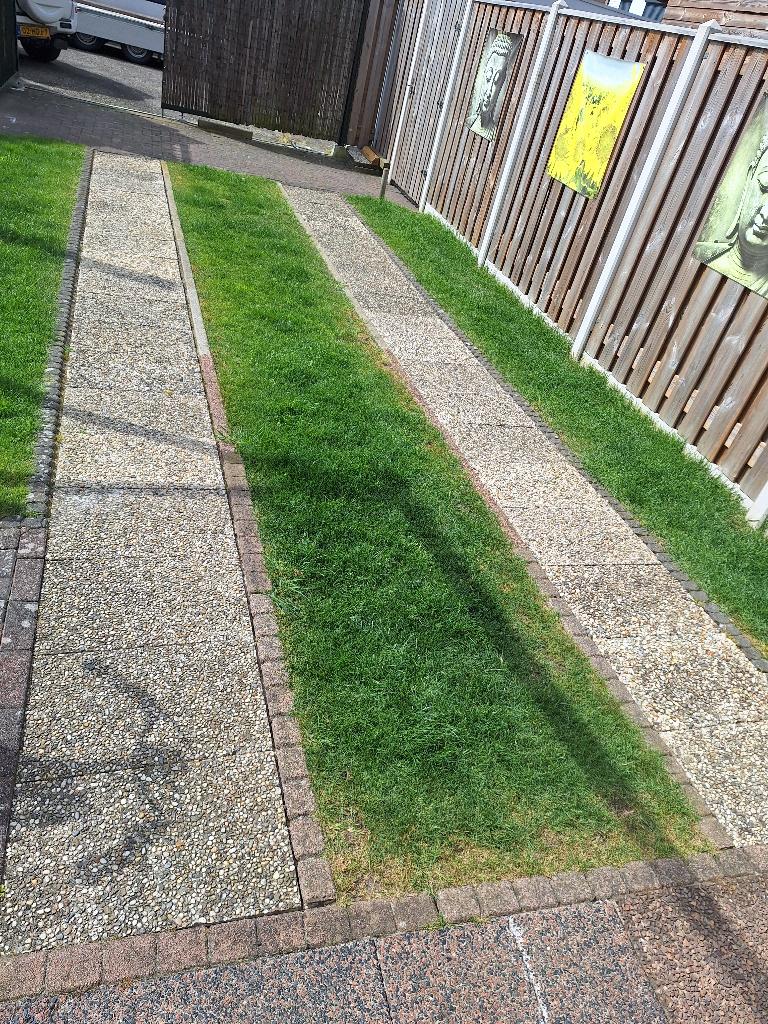 betontegels 60 x 40, Ophalen, Gebruikt, 5 tot 10 m², Beton