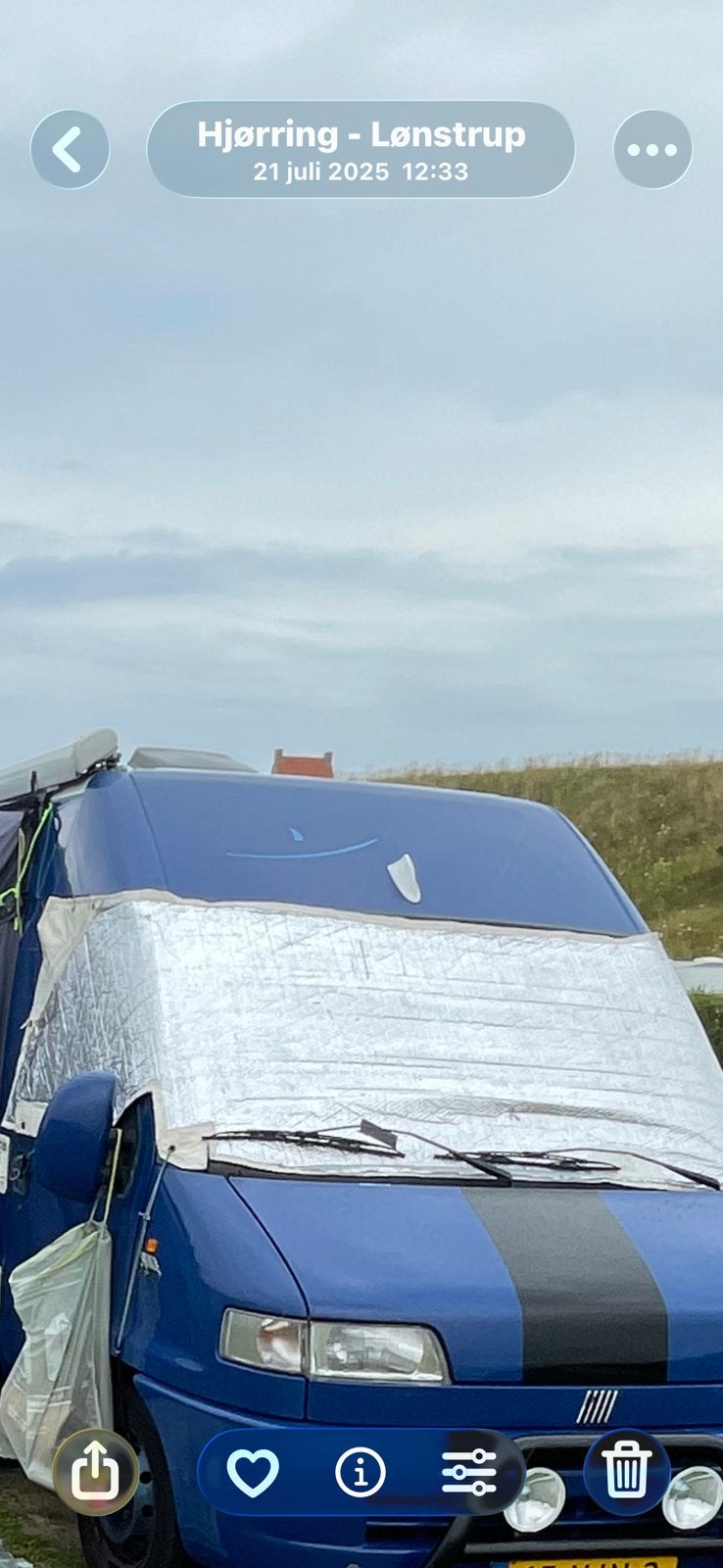 Raamfolie Fiat ducato, Ophalen of Verzenden, Gebruikt