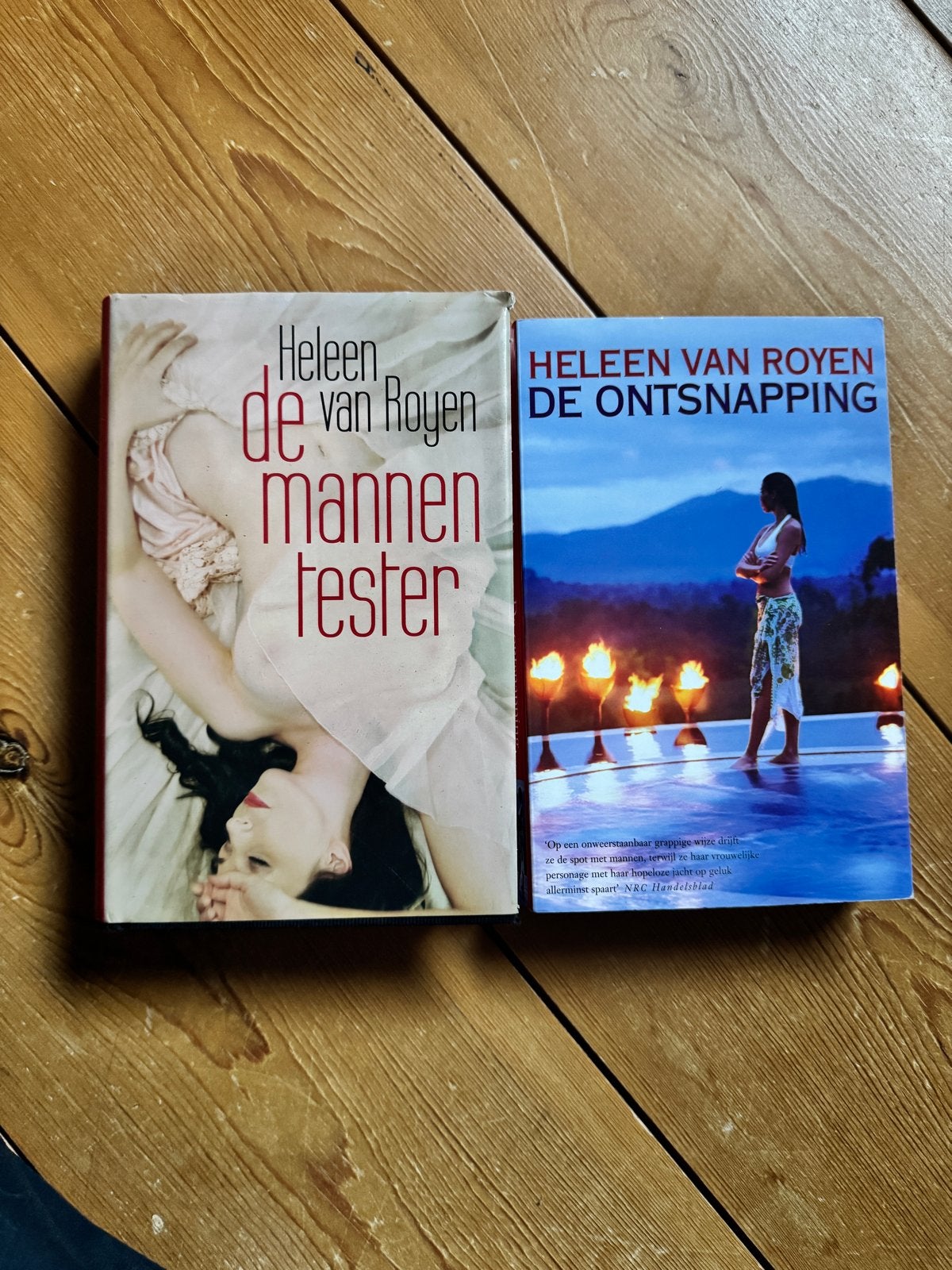 Heleen van Royen: De Mannentester & De Ontsnapping, Ophalen of Verzenden, Gelezen, Nederland