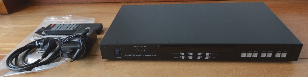 Professionele 4x4 hdmi matrix switcher (HD-44) [VS import], Ophalen, Gebruikt
