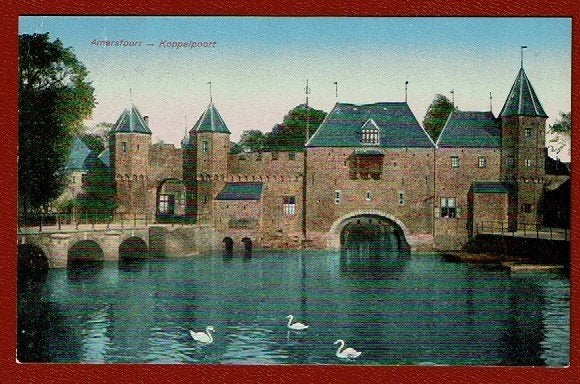Amersfoort - Koppelpoort - 1937(pst.st. Amersfoort 11.IX.37), Verzamelen, Ophalen of Verzenden, 1920 tot 1940, Gelopen, Utrecht
