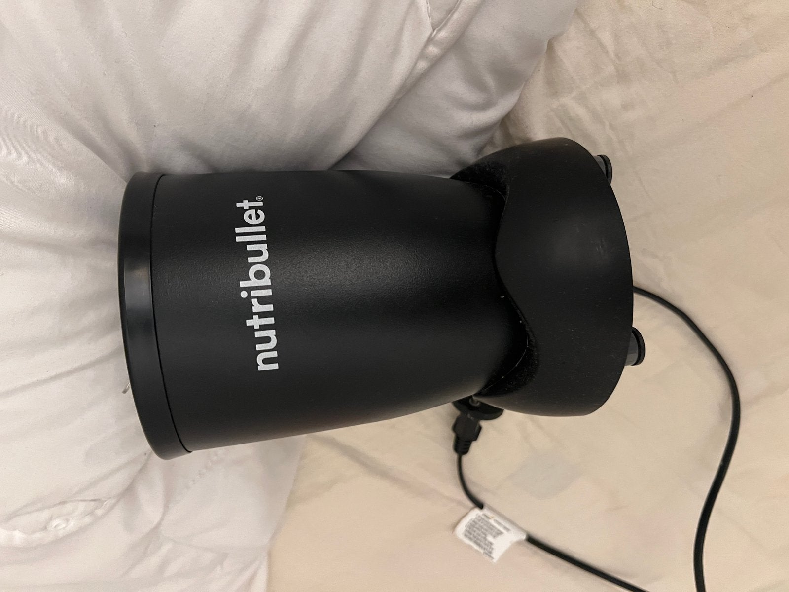 NUTRIBULLET - matte black - met accessoris- moving out sale, Ophalen of Verzenden, Zo goed als nieuw, Onderdelen of Toebehoren