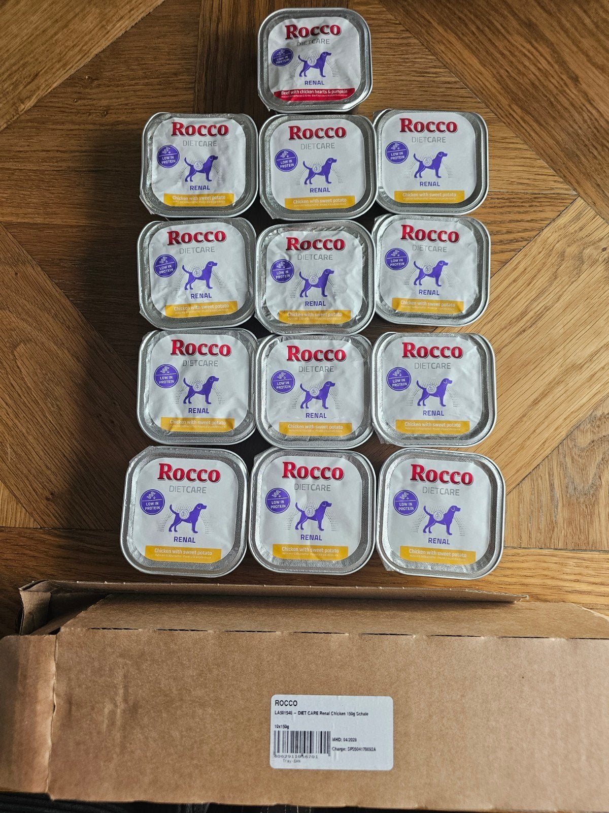 Rocco dietcare Renal Hond 13 x 150 gr, Ophalen of Verzenden