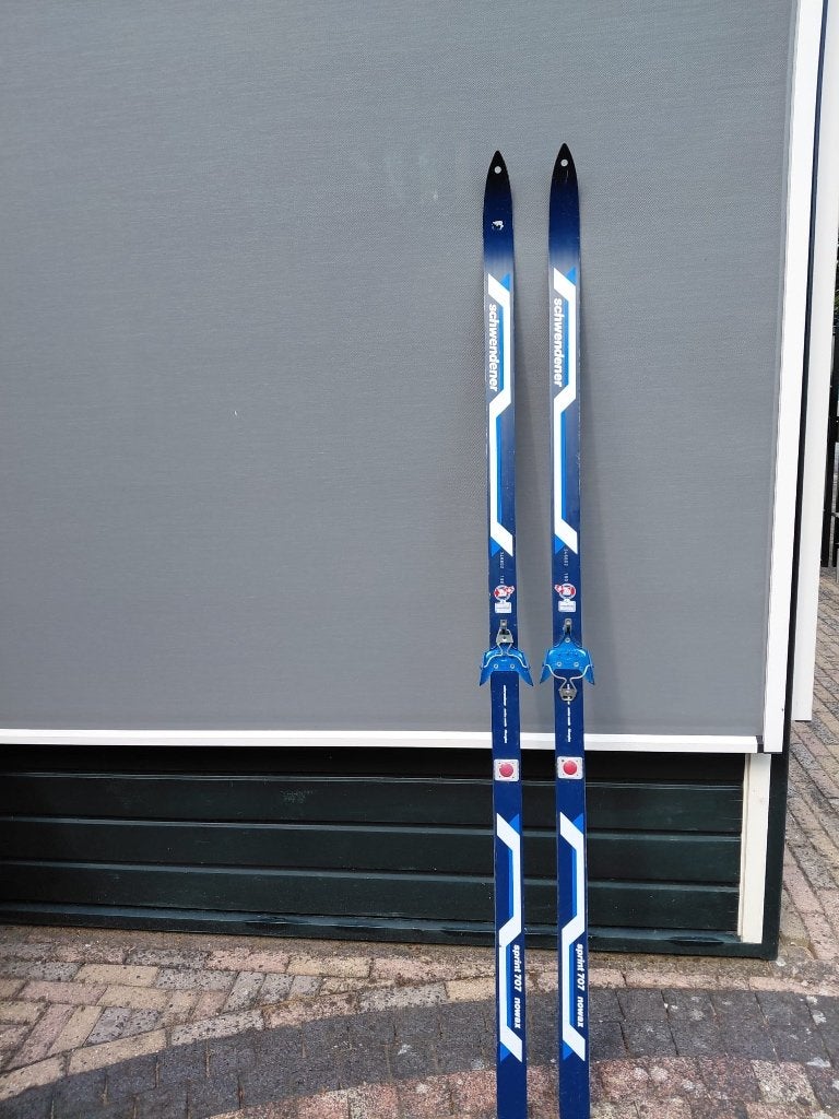 Langlauf ski's 1,90m, SCHWENDENER, Ski's, Ophalen, Overige merken, Gebruikt