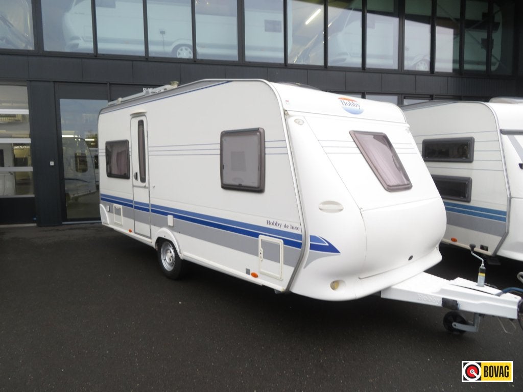 Hobby De Luxe 460 UFE + Mover, Schokbreker, Rondzit, Hobby, Overige typen