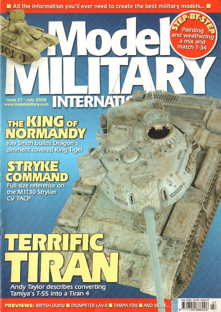 Model Military international magazine No 27, Ophalen of Verzenden, 1:32 tot 1:50, Auto, Overige merken