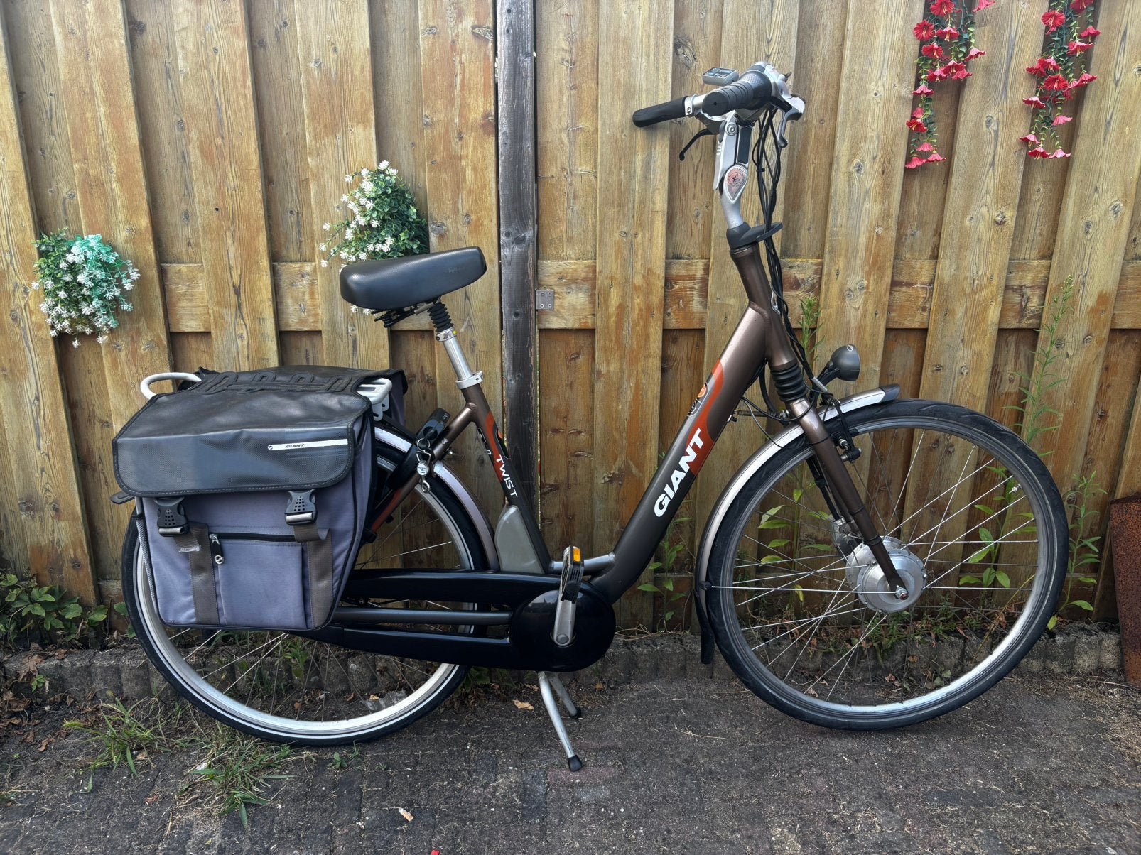 Giant twist elektrische fiets - Nette 28” ebike goede accu, Gebruikt, 51 tot 55 cm, 30 tot 50 km per accu, Giant