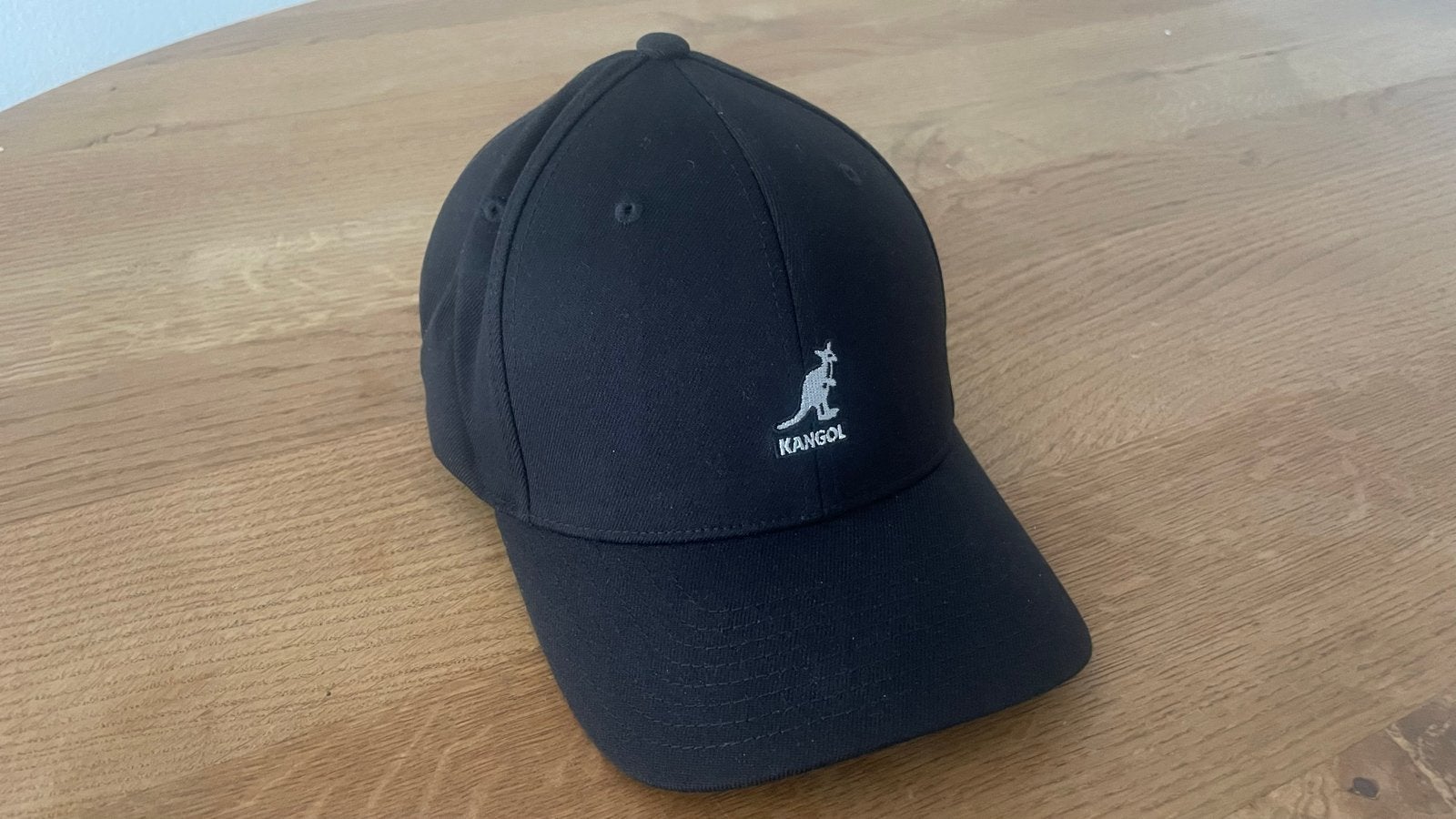 Kangol Wool Flexfit Baseballpet - Zwart - Nieuw!, Kangol, One size fits all, Ophalen of Verzenden, Pet