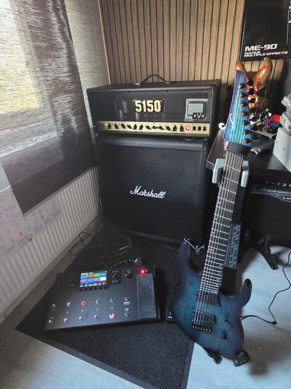 EVH 5150 | Marshall cab | legator 7string | helix lt, Muziek en Instrumenten, Overige merken, Met versterker, Ophalen of Verzenden