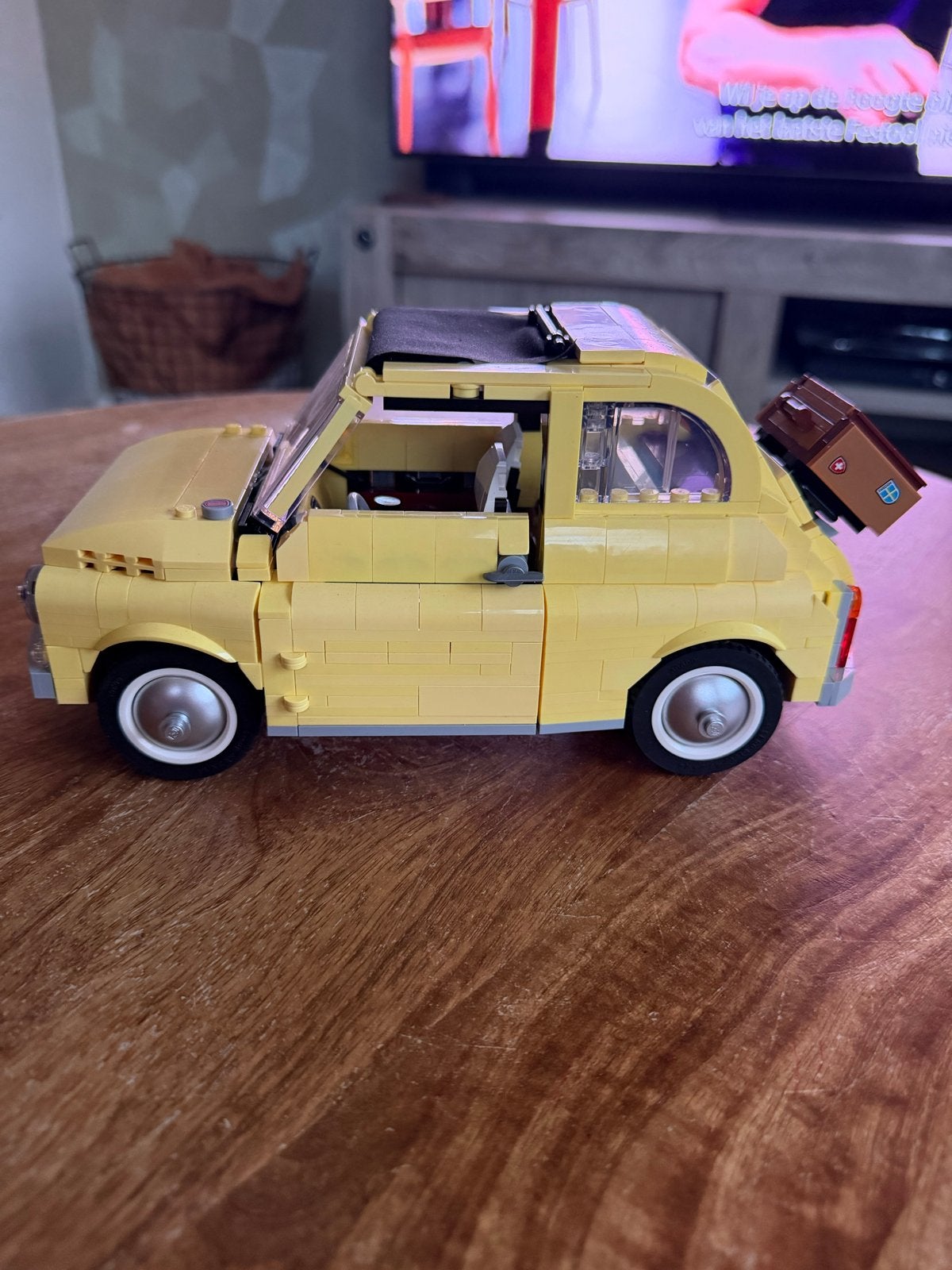 Lego Fiat 500 (10271), Ophalen of Verzenden, Gebruikt