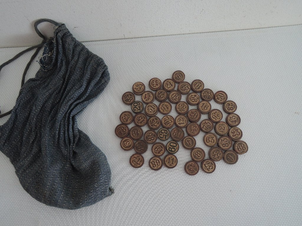52 Ouderwetse kien nummertjes, Ophalen of Verzenden