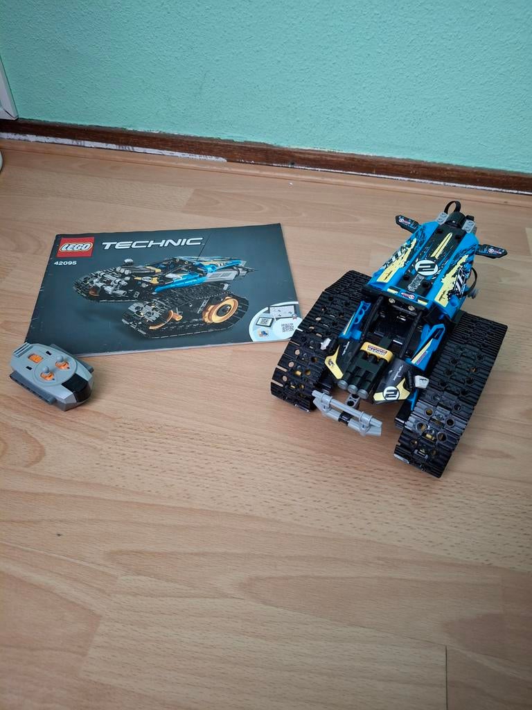 Lego technic RC stunt racer. Lego 42095, Ophalen of Verzenden, Zo goed als nieuw, Complete set, Lego